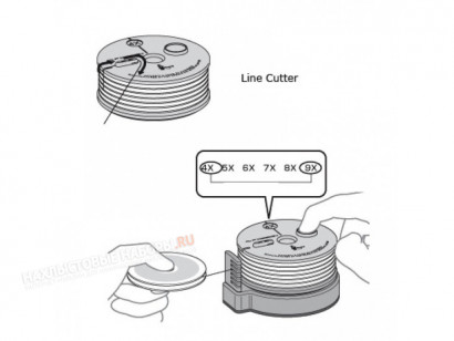 Диспенсер для поводков C&F DESIGN Tippet Dispenser Black