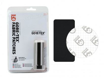 Ремкомплект с самоклеющимися заплатками McNETT Gore-Tex Fabric Repair Kit