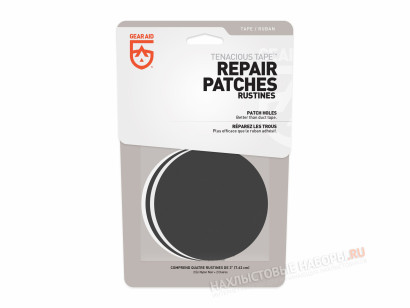 Самоклеящиеся заплатки McNETT Tenacious Repair Kit Patches