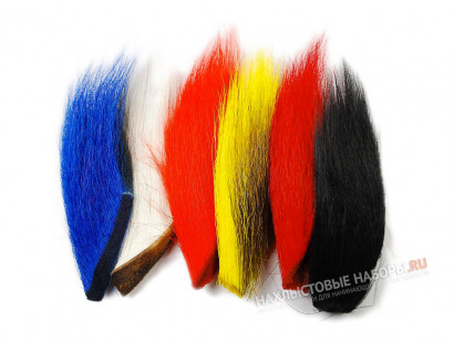 Набор хвостов оленя HARELINE Bucktail Combo Regular