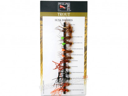 Набор мокрых мушек FULLING MILL Value Wet Flies Selection