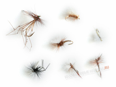 Набор сухих мушек FULLING MILL Dry Flies Selection