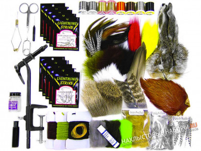 Набор для вязания мушек WAPSI Concise Fly Tying Kit