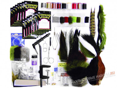 Набор для вязания мушек WAPSI Deluxe Fly Tying Kit