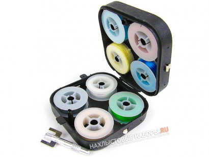 Набор материалов для вязания мушек FLY-FISHING New 4 Part Folding Box
