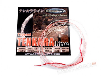 Шнур для тенкары HEMINGWAY'S Tapered Tenkara Line